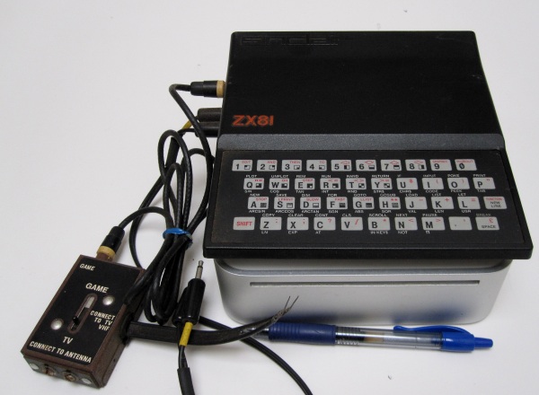 Sinclair ZX81 keyboard 1