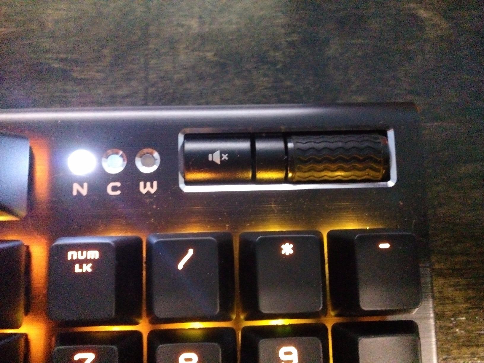 azio mgk1 k keyboard wheel MwRt9