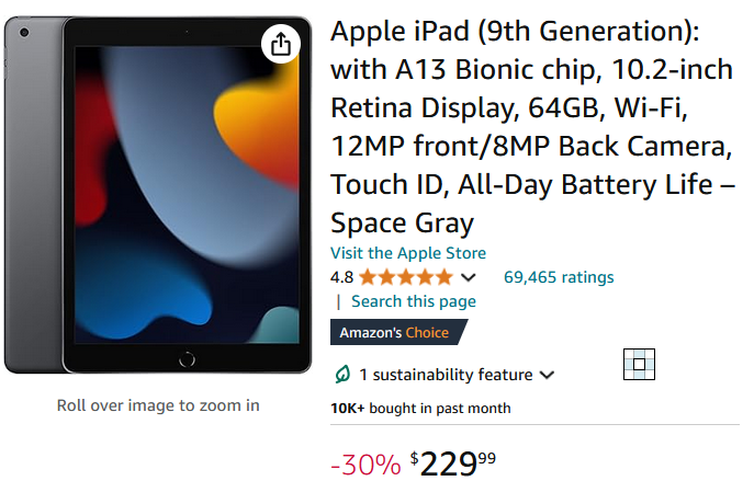 iPad 9th Gen 2024-10-17