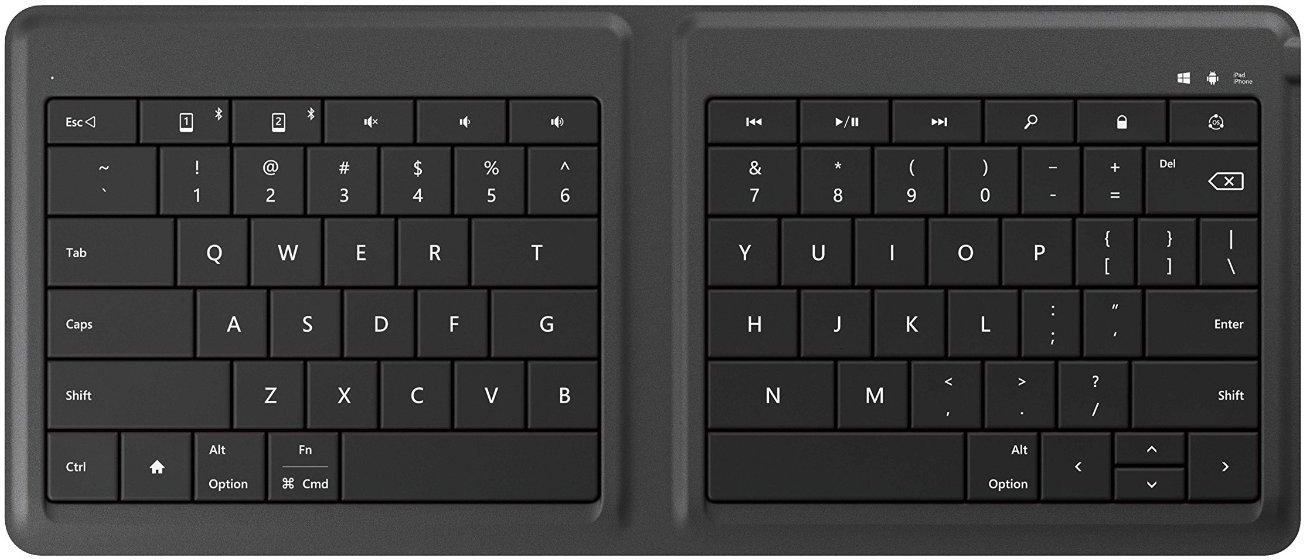 microsoft foldable keyboard b8164