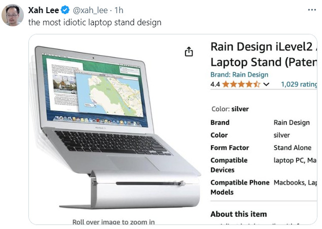 rain design ilevel2 laptop stand 2024-10-14 162012