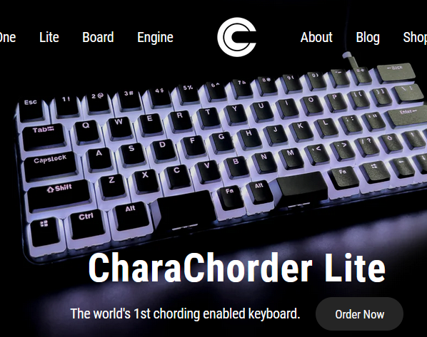 CharaChorder keyboard 2022-10-06 WcNXk