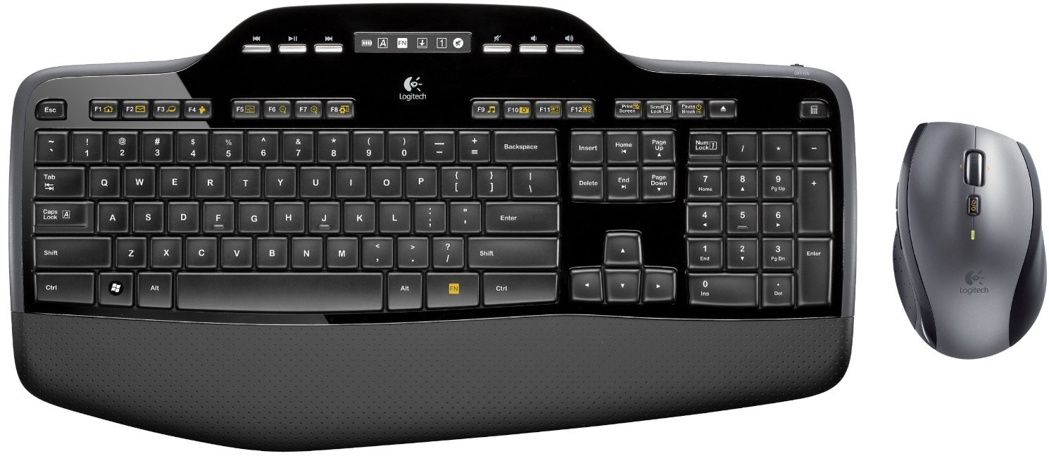 Logitech wireless desktop mk710 keyboard 1