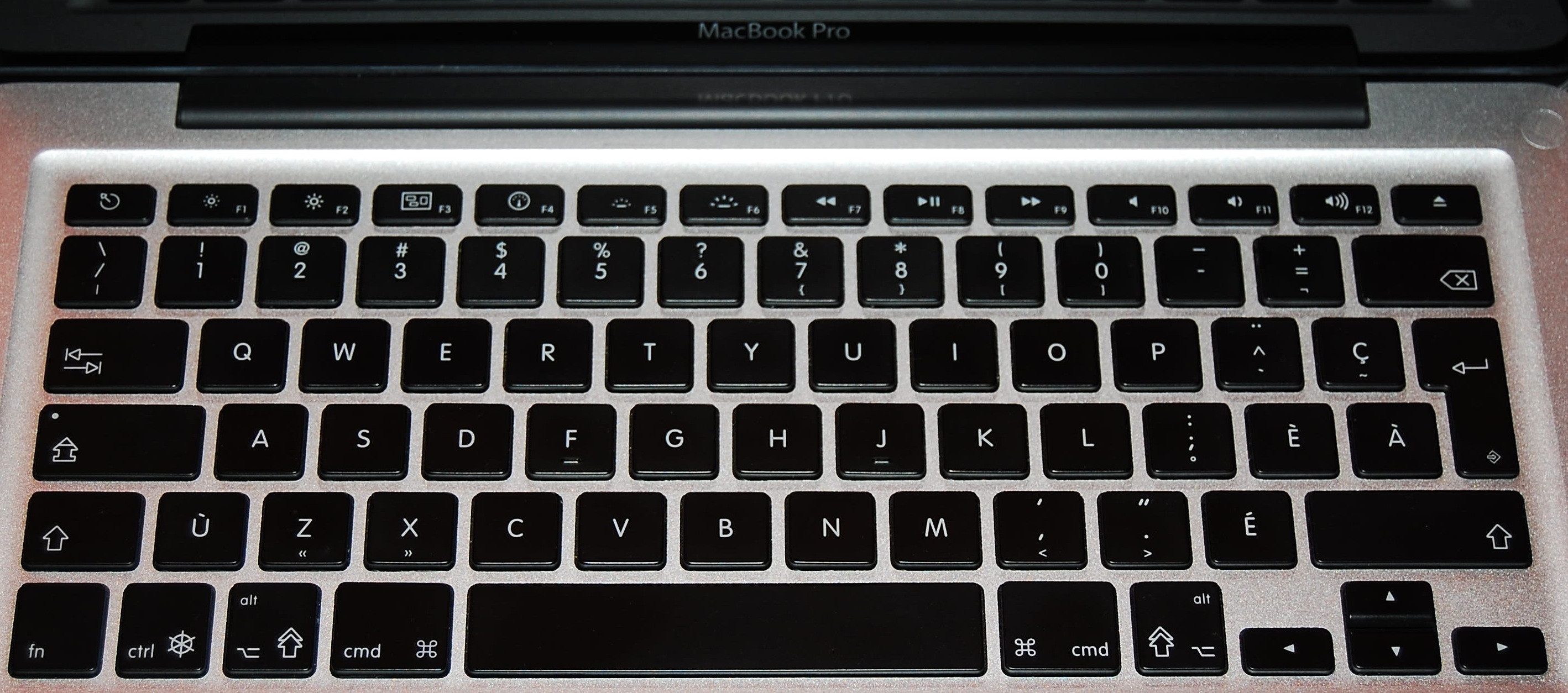 MacBook Pro kbd French Canadian Layout