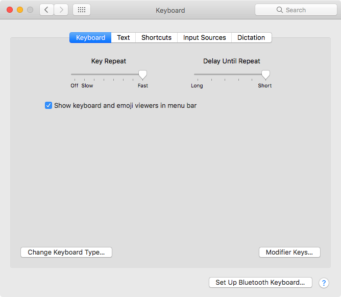 Mac Swap CapsLock Control Option Command Keys