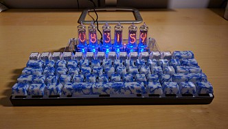 nixie clock keyboard cad0c-s332x188