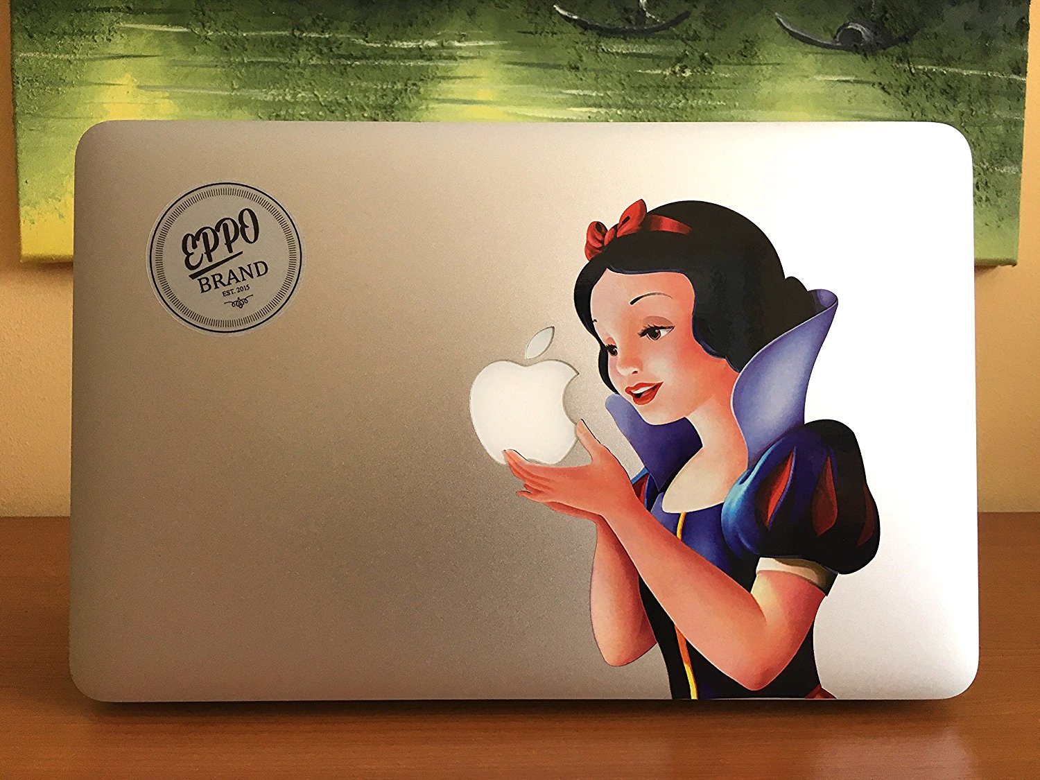 snow white laptop sticker 38b3a