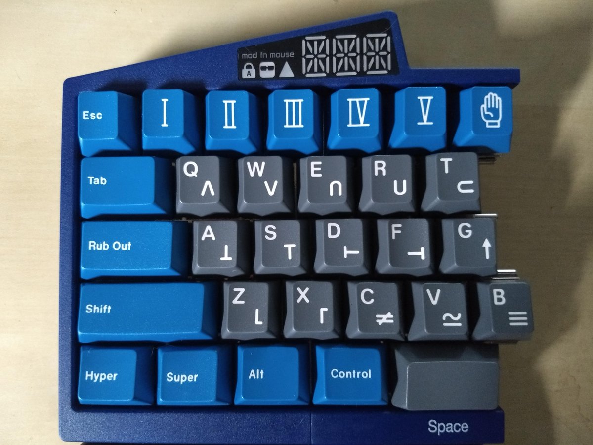 UHK lisp keyboard 3zxpw