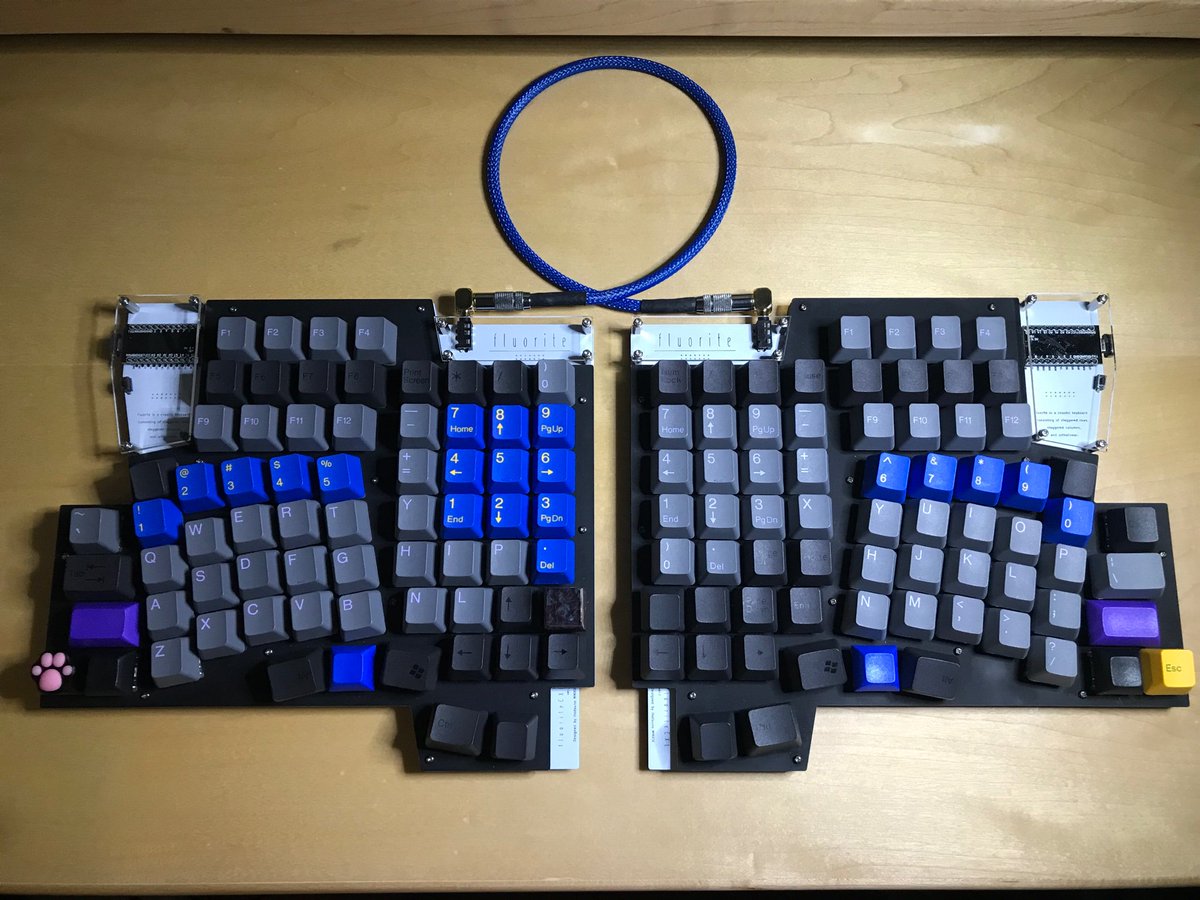 fluorite CXL keyboard wjd77