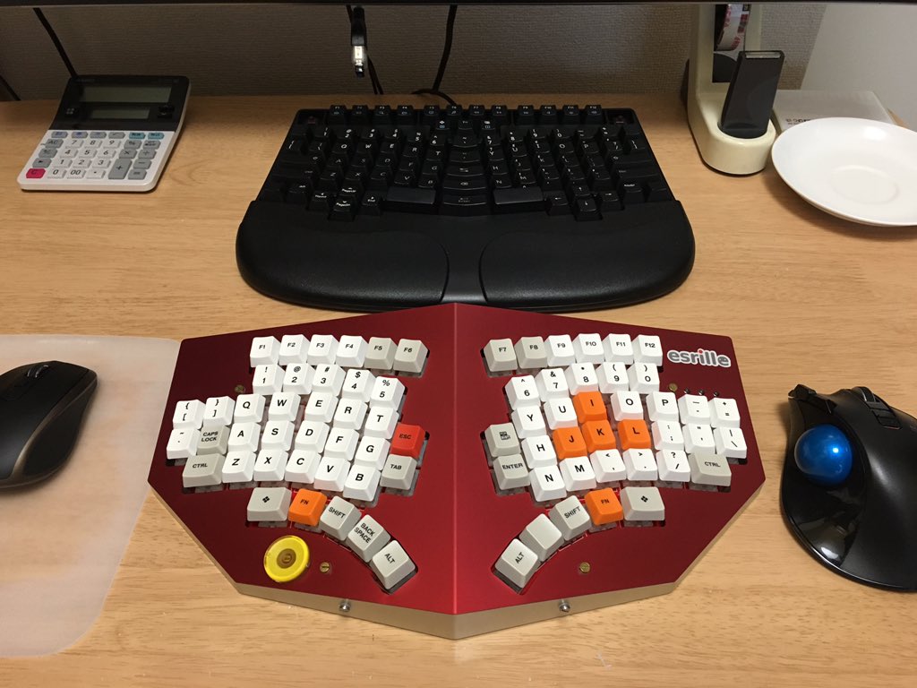 Truly Ergonomic Keyboard vs Esrille New Keyboard 2015