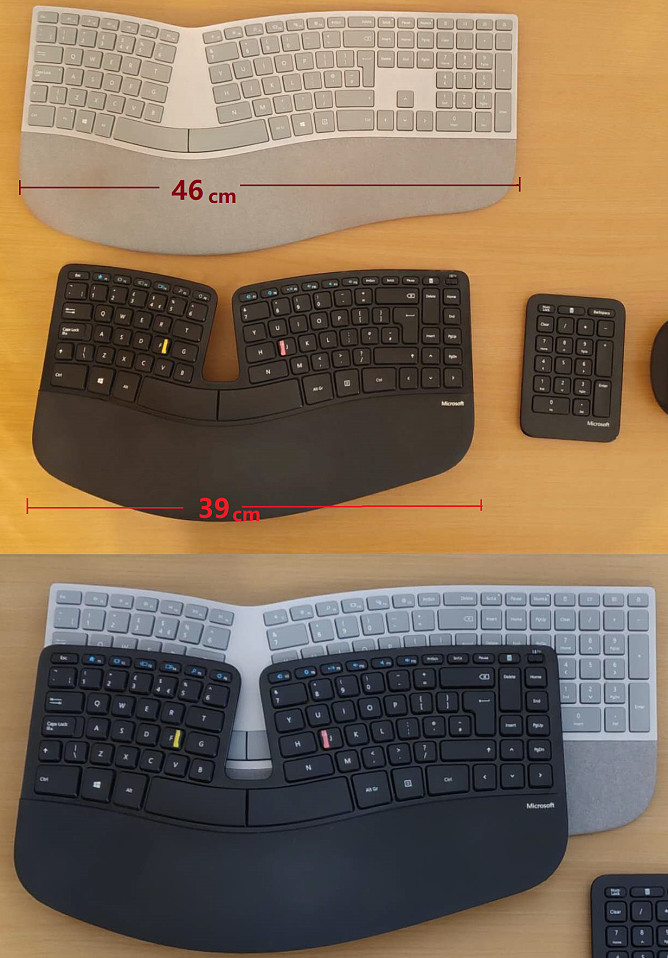 ms surface sculpt keyboard sizes DRvkg-s800