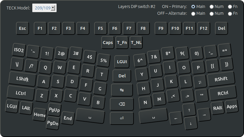 truly ergonomic keyboard layout 2013-09-04