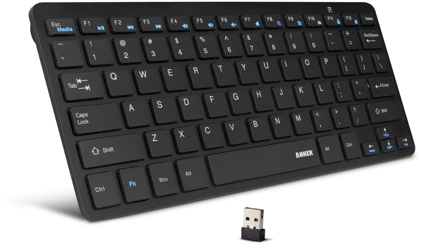 anker ultra-slimg wireless mini keyboard