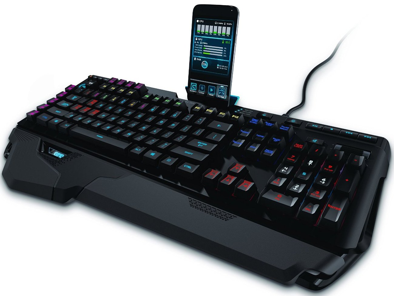 logitech g910 keyboard arx dock