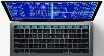 MacBook touchbar Norton Commander 34652-s250