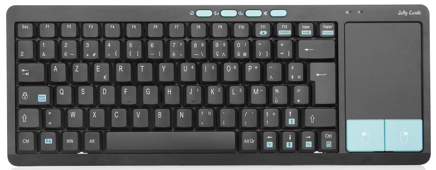 jelly comb keyboard french azerty 11754