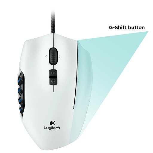 Logitech G600 mouse shift button 97304-s