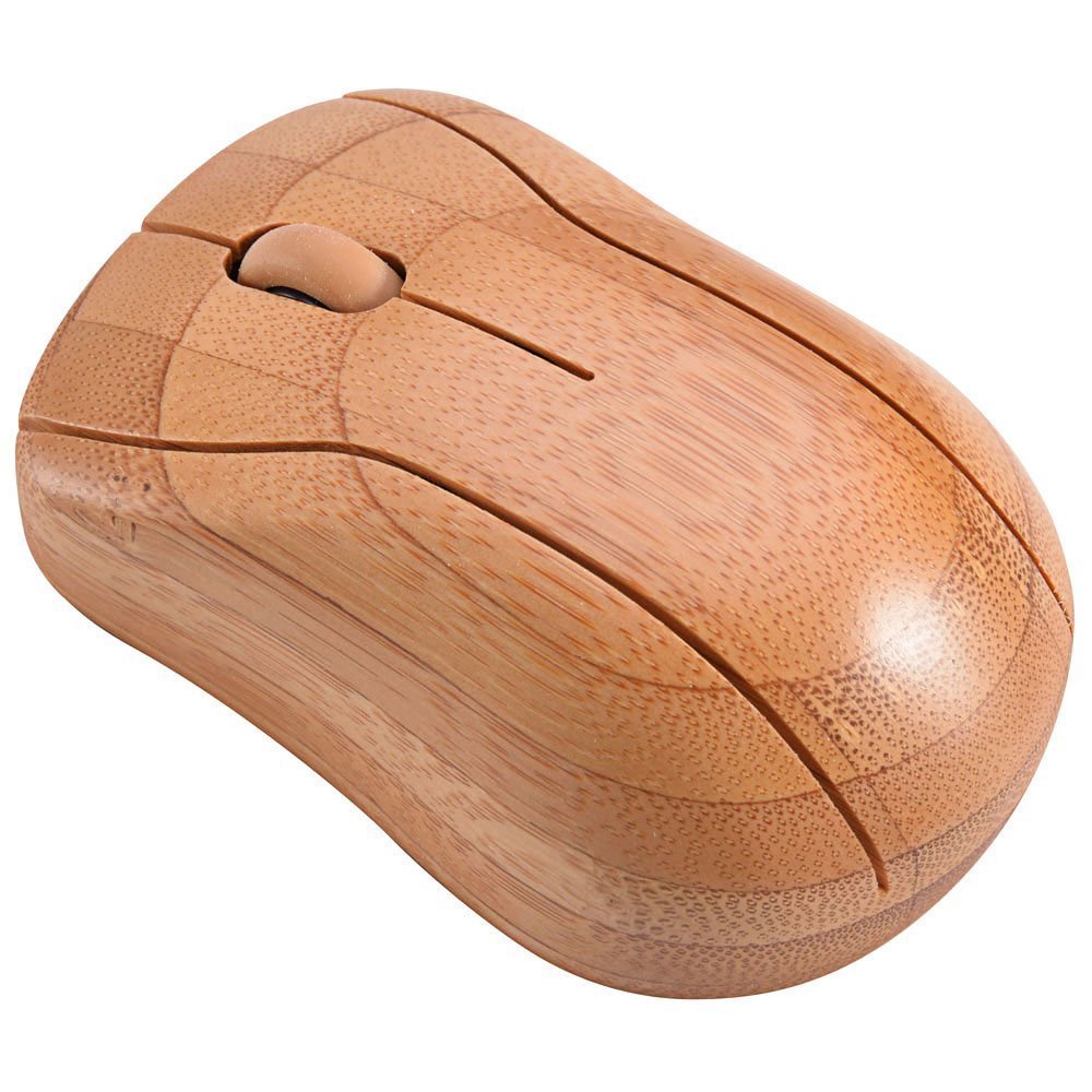 bamboo wood wireless mouse 84440