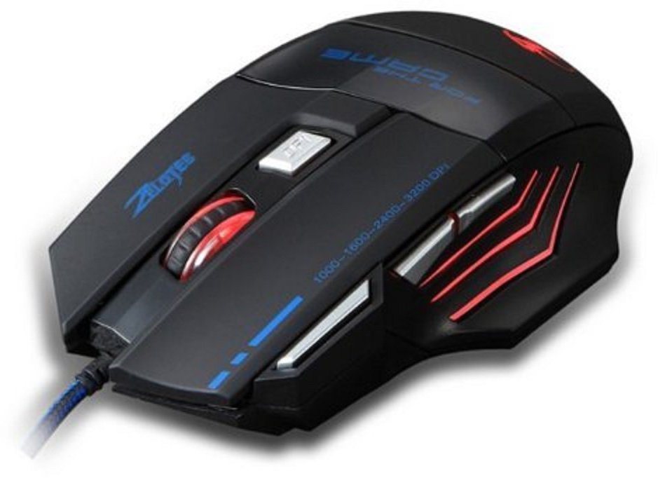 Zelotes 5500 DPI 7 Button gaming mouse crop