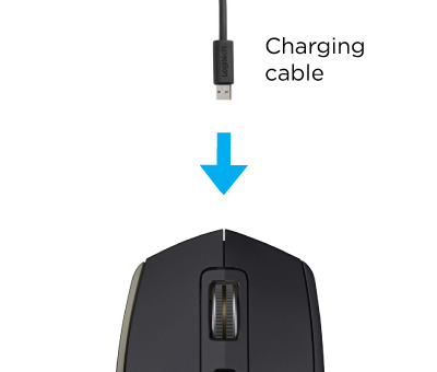logitech mx master wireless mouse charge cable
