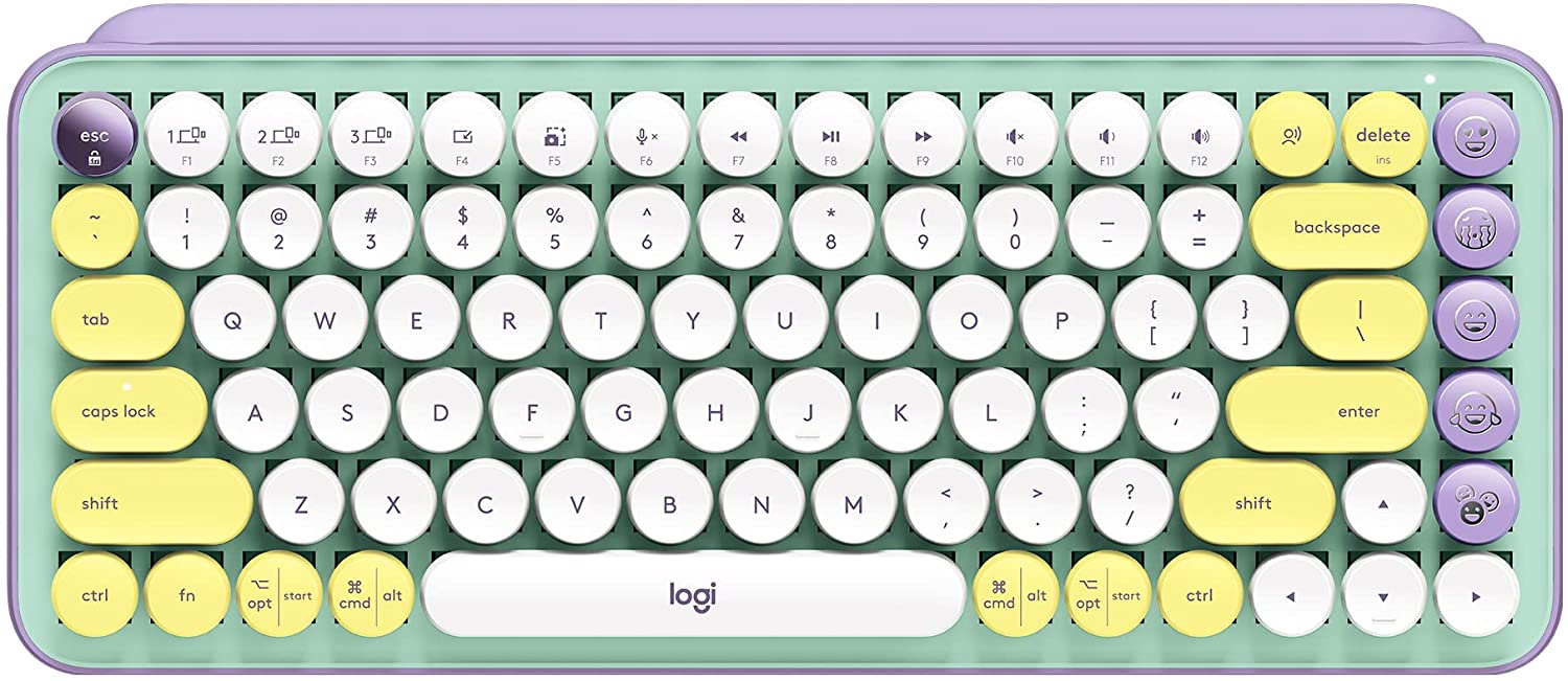 logitech pop keys emoji keyboard 2021