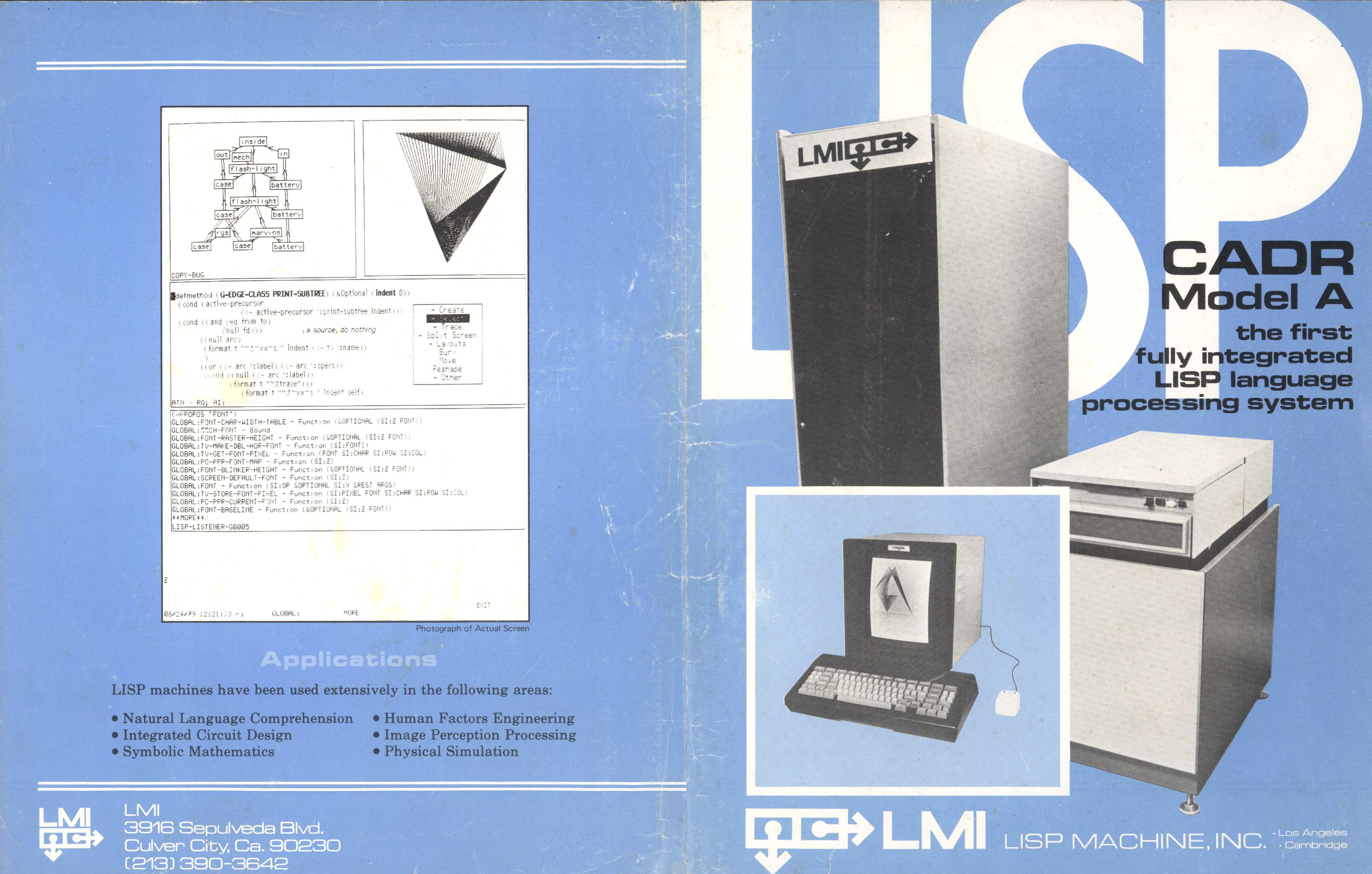 LMI CADR machine brochure db44a