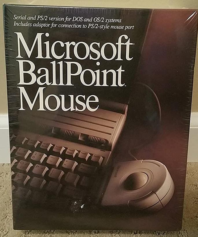Microsoft BallPoint mouse 8RPv