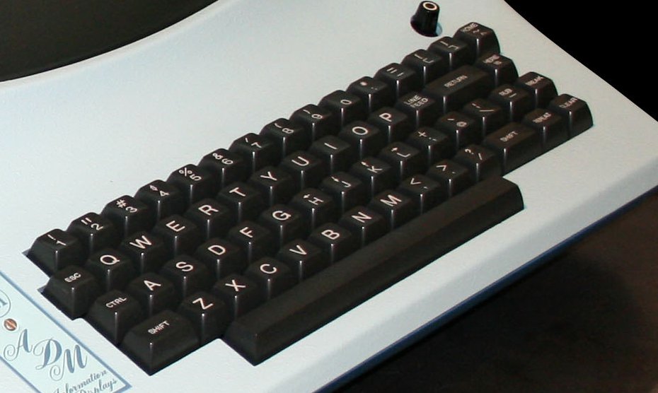 terminal ADM-3A keyboard