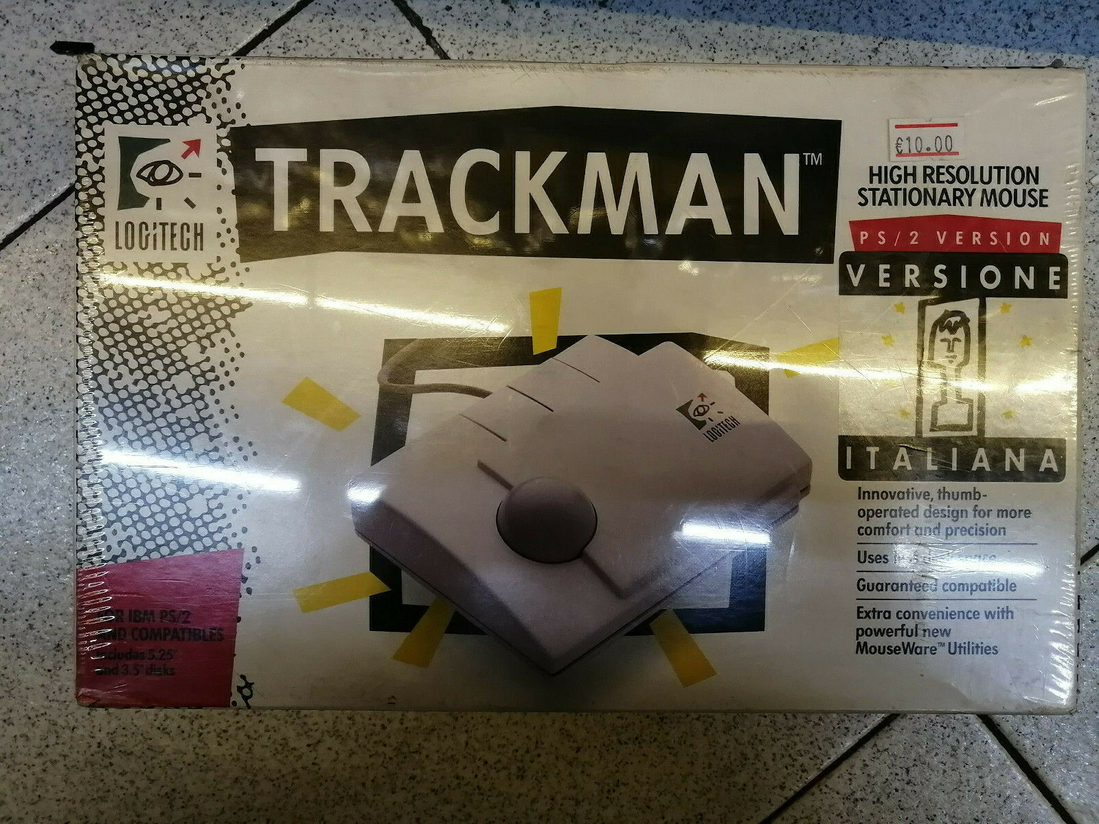logitech trackman 1989 7sb5g