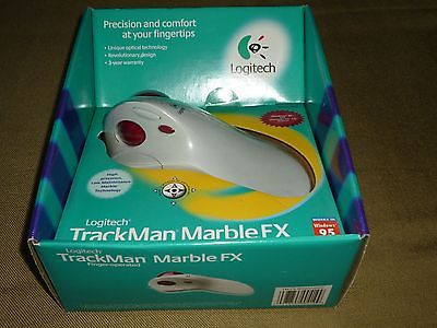 logitech trackman marble fx trackball box 06087