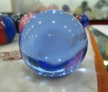 purple crystal ball 40mm 24581