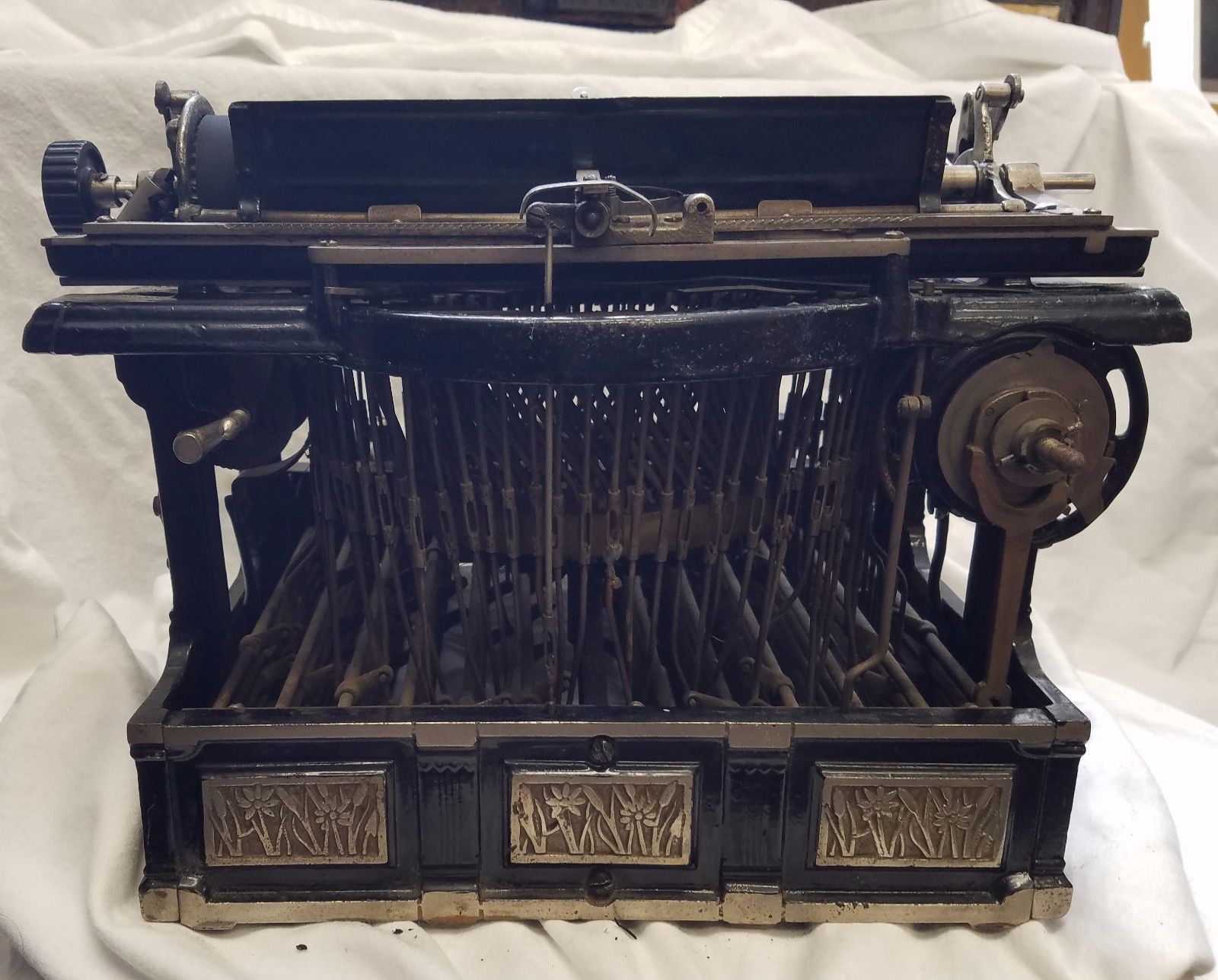 smith premier typewriter no1 back 40985