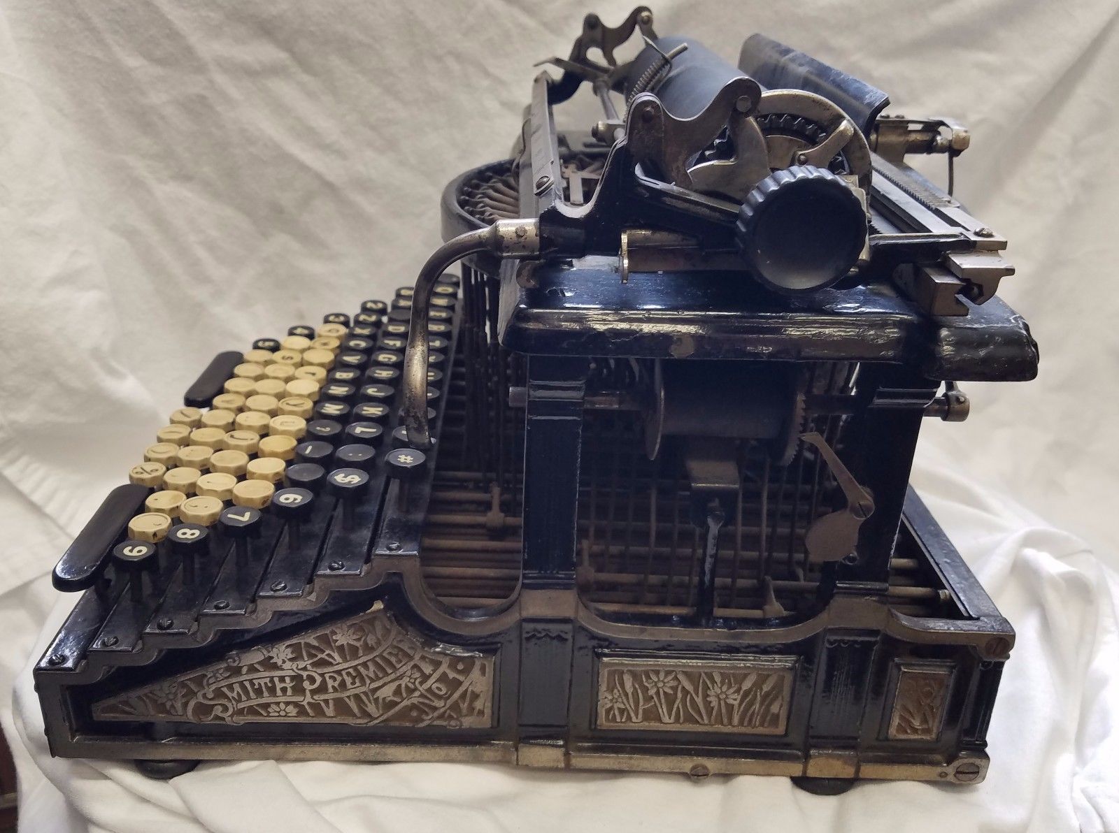smith premier typewriter no1 right side 53278