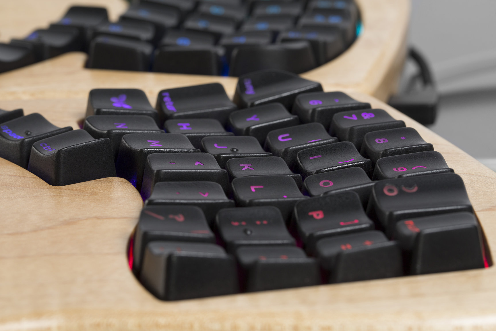 keyboard.io sculpted keycaps-s