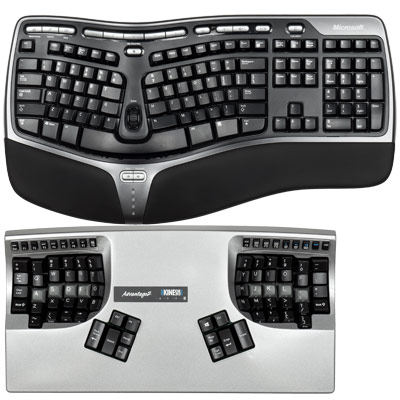 kinesis advantage keyboard size 3101