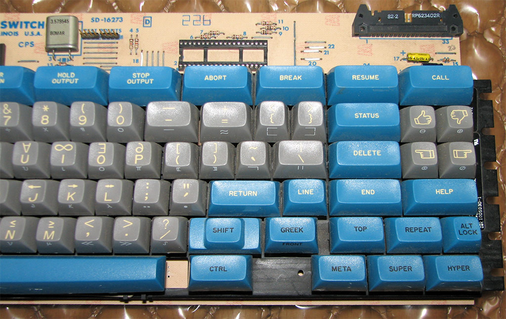 space-cadet keyboard 7