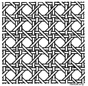 wickerwork pattern