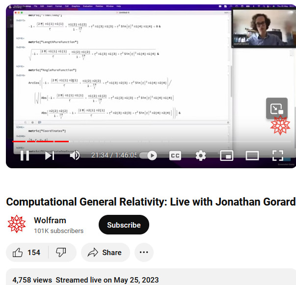Relativity Jonathan Gorard 2023 BTMM