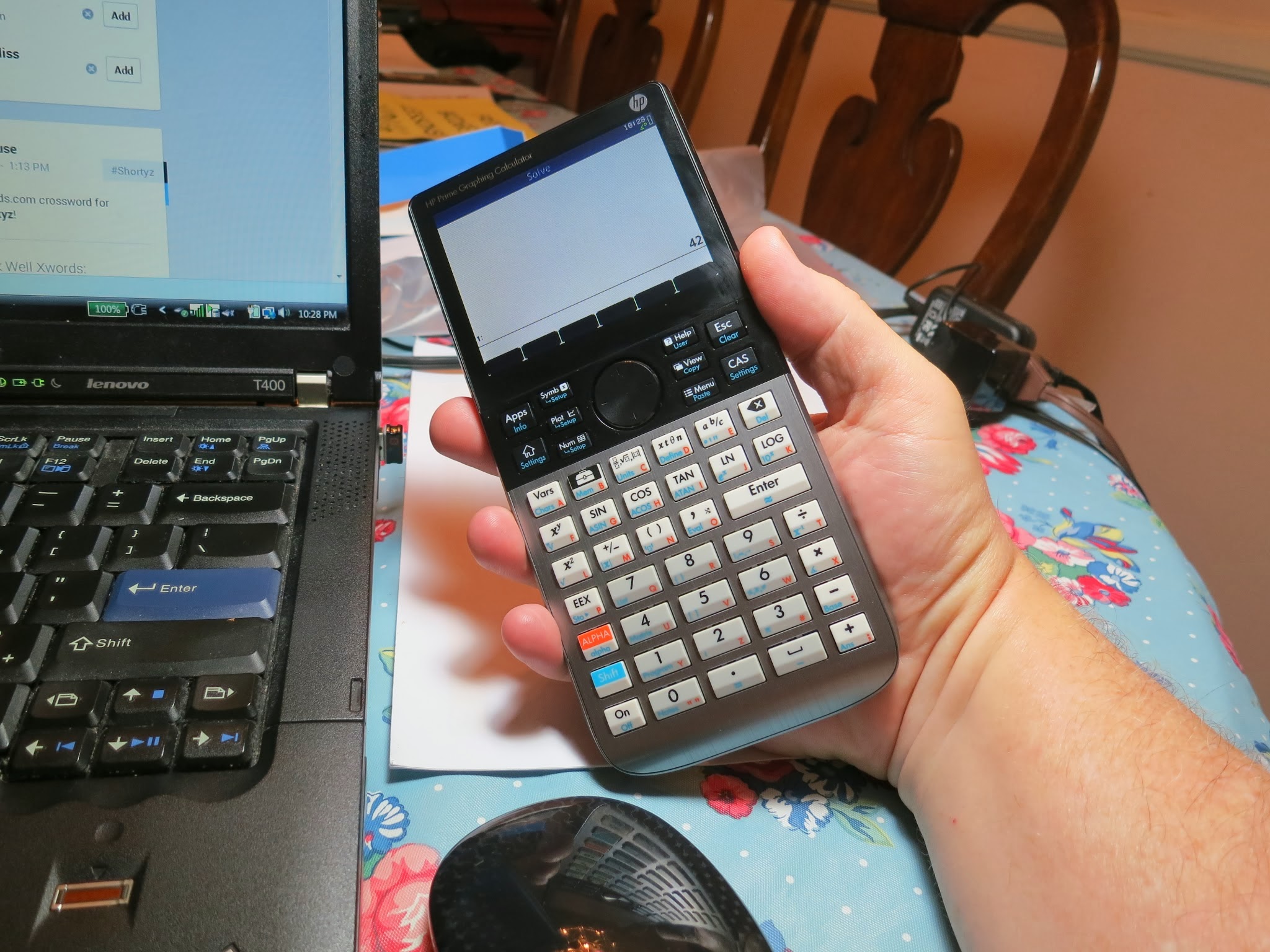 HP Prime graphing calculator 2013