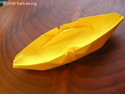 origami, canoe