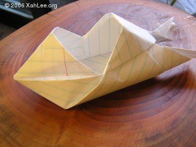 origami, torpedo boat
