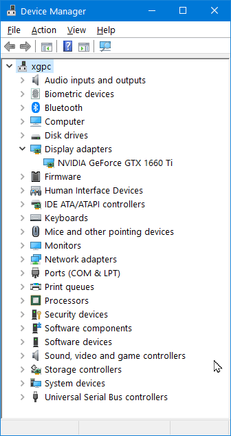 Windows 10 Device Manager 2021-05-13