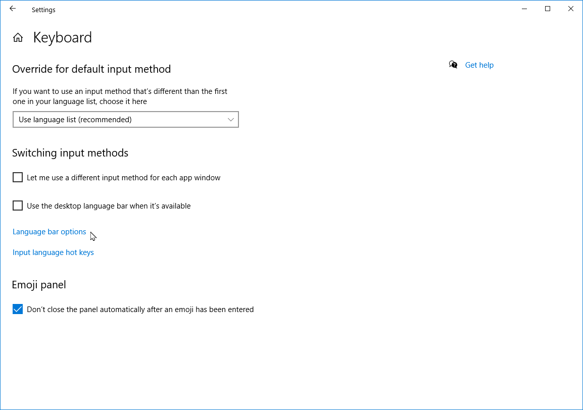 Windows 10 Settings keyboard 2021-05-08 k4Zjq