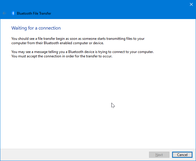Windows 10 bluetooth file transfer 2021-02-07 2