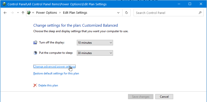 Windows 10 edit power settings 2021-05-08