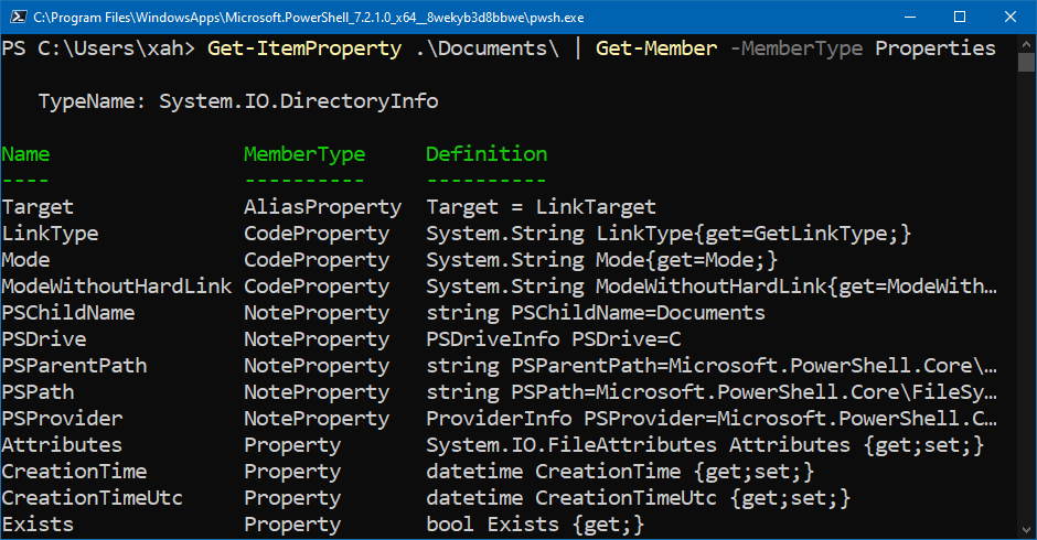  System.IO.DirectoryInfo properties 2022 Z8X2s