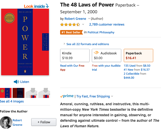 The 48 Laws of Power Robert Greene 2010 j2qmj