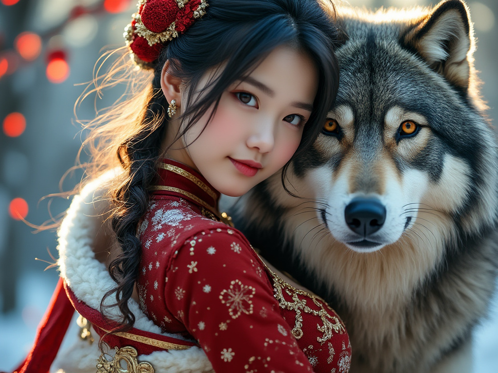 china girl wolf 2024-12-04 WdZqc