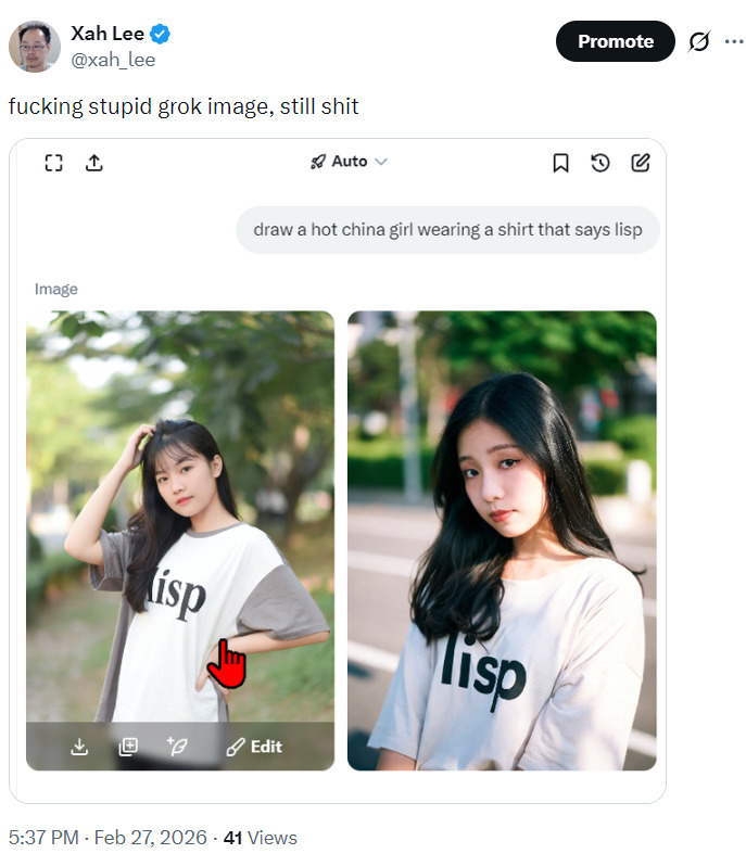 twitter grok image gen girl 2026-02-27 2f084