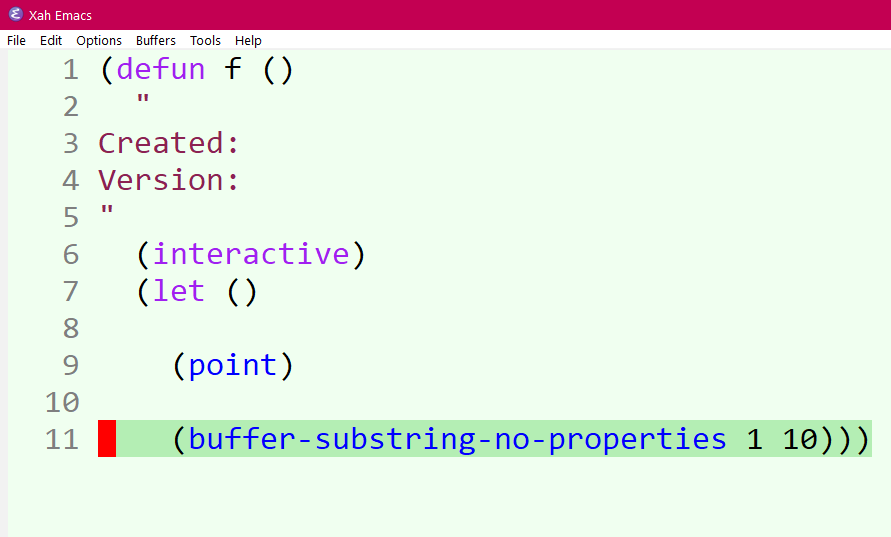 xah emacs lisp mode 2025-07-23 1de57